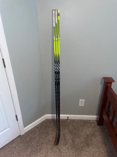 Senior Warrior Alpha LX2 Left Hand Hockey Stick 75 Flex Pro Stock (Used)