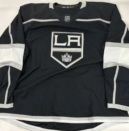 Adidas MiC Los Angeles Kings Black Team Issued Primegreen Authentic Jersey Sz 58