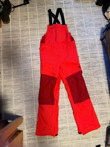 Red Men's Adult Small Burton Ski Pants (New)