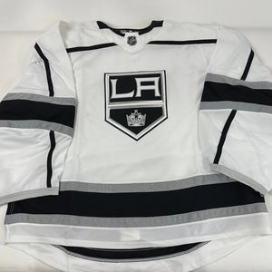Adidas MiC Los Angeles Kings White Team Issued Authentic Jersey Sz 58