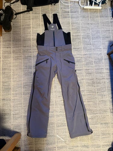 Gray Men's Adult Small Obermeyer Ski Pants (New)