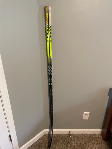 Senior Warrior Alpha LX2 Left Hand Hockey Stick W03 75 Flex Pro Stock (Used)