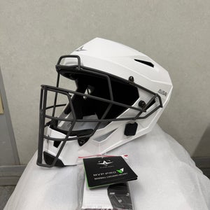 ALL-STAR MVP PRO Catcher's Helmet Large White (Used)