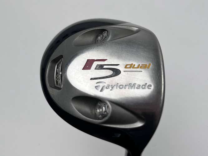 TaylorMade R5 Dual 3 Fairway Wood 15* MAS2 55g Regular Graphite Mens RH
