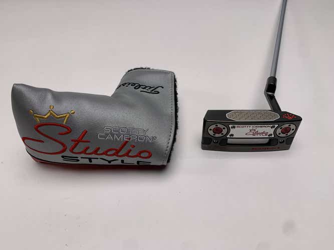 Scotty Cameron Studio Style Squareback 2 2025 Putter 34" Custom Black RH HC