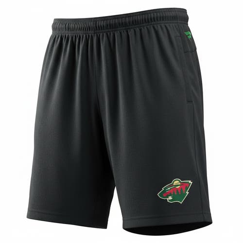 Fanatics Minnesota Wild Black Shorts (New) 23497
