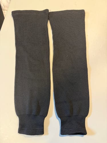 Black Senior Large Knit Socks (New)