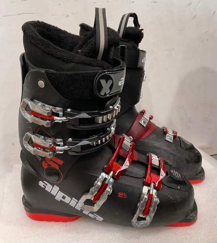 Mondo 27.5 Men's Alpina All Mountain X5 Ski Boots (Used)(SY2950)