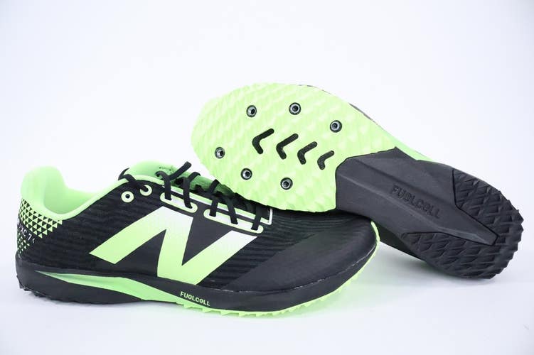 New Balance FuelCell XC7 V5, Black Mint Men's 11.5 Women's 13 No Spikes NEW