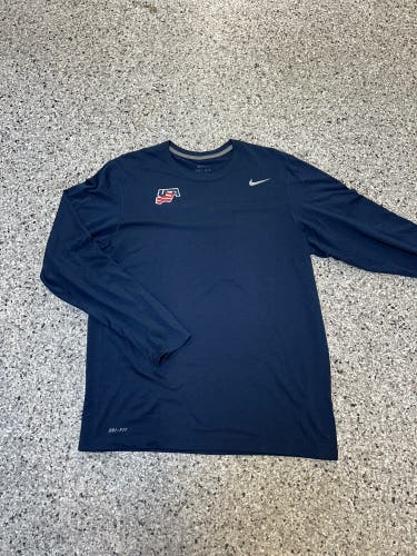 USA Hockey Nike LS Size L