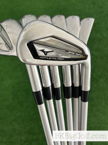 Mizuno JPX 921 Hot Metal Pro Iron Set 5-G / KBS TGI 50 Senior Graphite