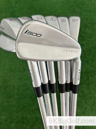 Ping i500 Forged Iron Set 4-W / Ping AWT 2.0 Stiff