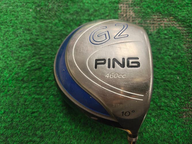 Ping G2 460CC 10 Degree Driver Stiff Flex TFC 100D Graphite