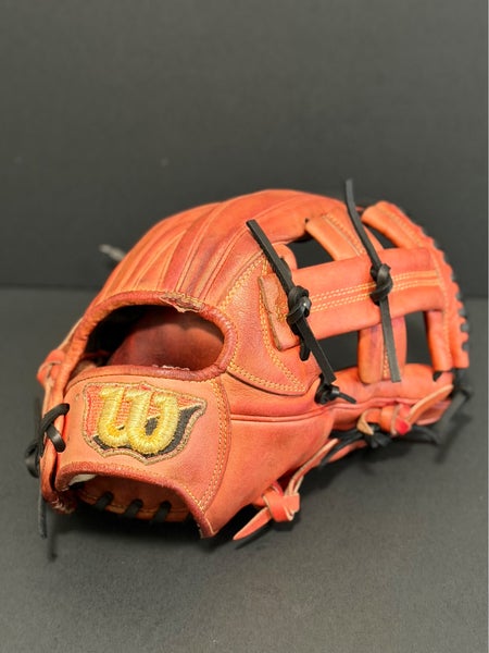 Rare Japanese Wilson Staff DL model RH Infield Baseball Glove 11.5" (Used)