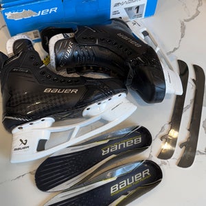 Bauer Supreme Shadow Hockey Skates 7 Fit 1 (New)