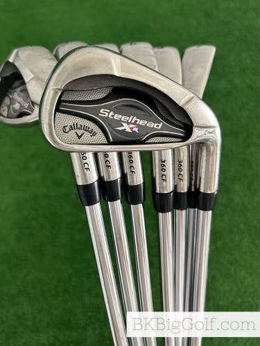 Callaway Steelhead XR Iron Set 4-P / True Temper XP 95 Stiff