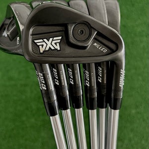 PXG 0317 CB Black Forged Iron Set 5-G / Project X LZ 6.0 Stiff +1/2