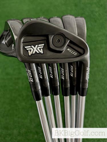 PXG 0317 CB Black Forged Iron Set 5-G / Project X LZ 6.0 Stiff +1/2