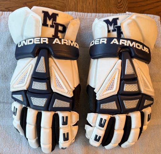 XL Malvern Prep Under Armour Lacrosse/Hockey Gloves (Used)