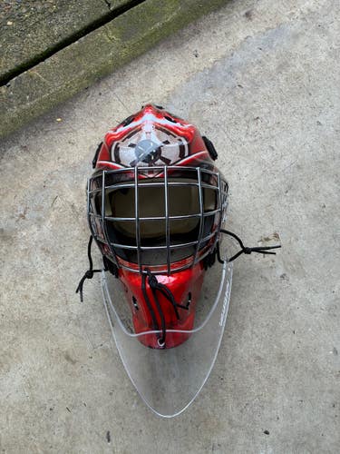 Junior Bauer NME 3 Goalie Mask (Used)