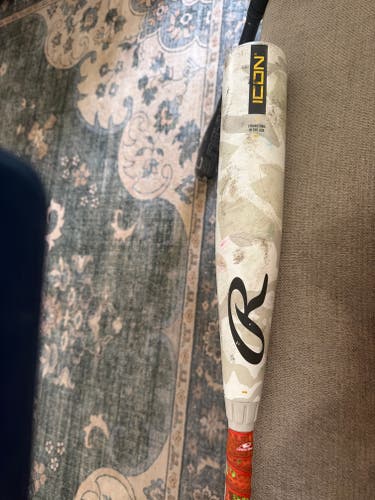 2024 Rawlings Icon Composite USSSA Certified Bat (-10) 18 oz 28" (Used)