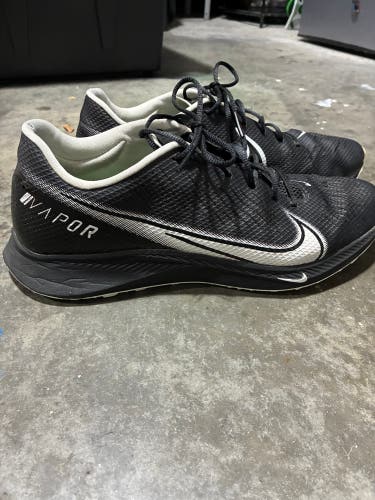 Black Men's Size M 12.5 (W 13.5) Adult Nike Vapor X Shoes (Used)