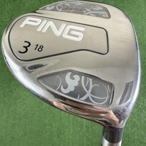 Ping Serene 3 Wood 18 Degree ULT 210 Graphite Lite Ladies Womens Flex 42