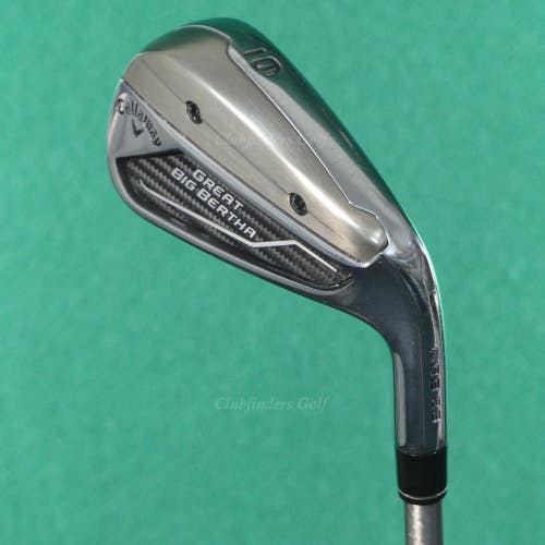 Callaway Great Big Bertha GBB 23 Single 6 Iron SteelFiber i80cw Graphite Regular