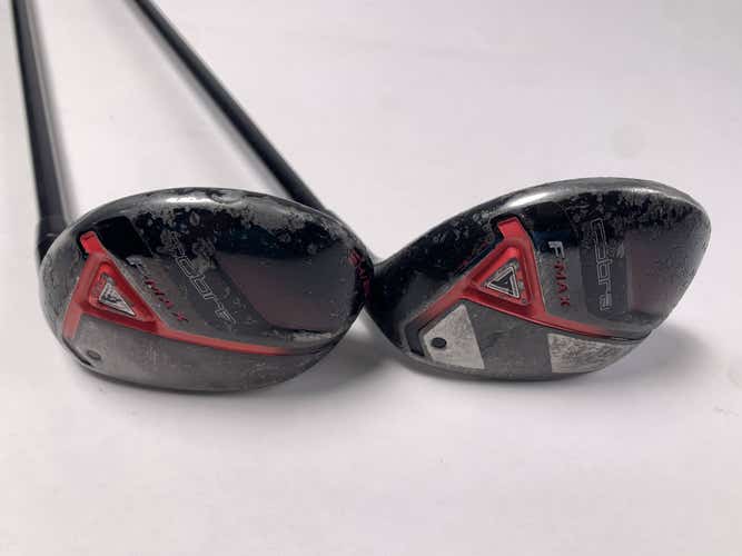 Cobra F-Max Womens 6 & 7 Hybrid Set 26* 32* SuperLite 55g Ladies Womens RH