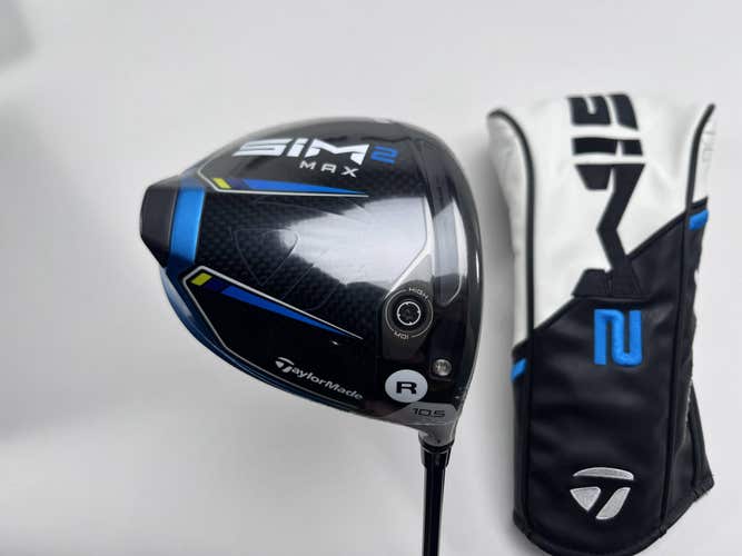 TaylorMade SIM2 MAX Driver 10.5* Fujikura Ventus Blue 5R Regular RH HC NEW