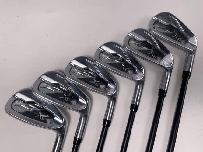 XXIO X 2022 Iron Set 5-PW Miyazaki AX-II Flex 4334 59g Stiff Graphite RH NEW