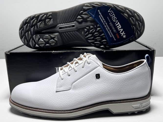 FootJoy DryJoys Premiere Series Field Golf Shoes White Men's SZ 11 (53986)