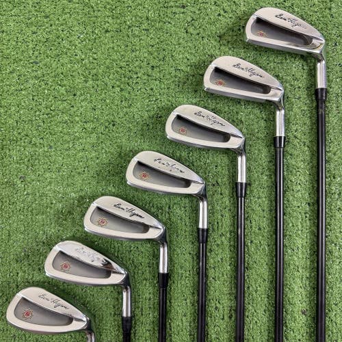 Ben Hogan Apex Edge Forged Iron Set 6-EW FW SW Grafalloy Attack Lite Senior Flex
