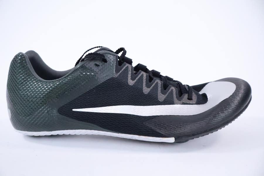 Nike Zoom Rival Sprint Black Metallic Silver Shoes Size 14  display picture 2