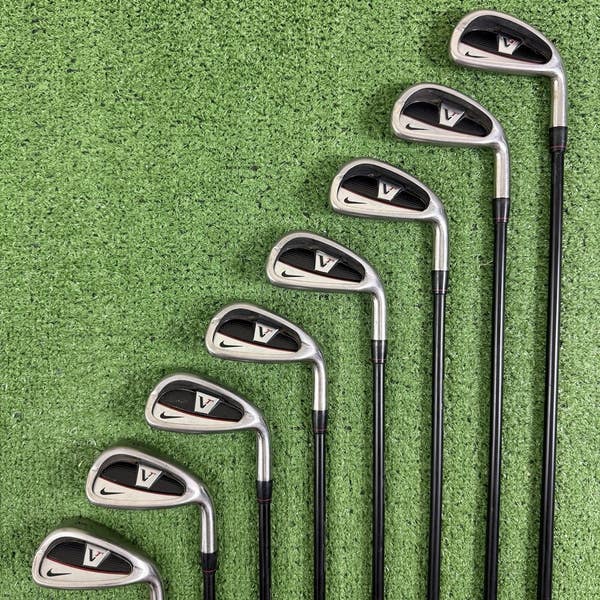 Nike VR Victory Red Full Cavity Iron Set 4-PW AW UST Mamiya Senior