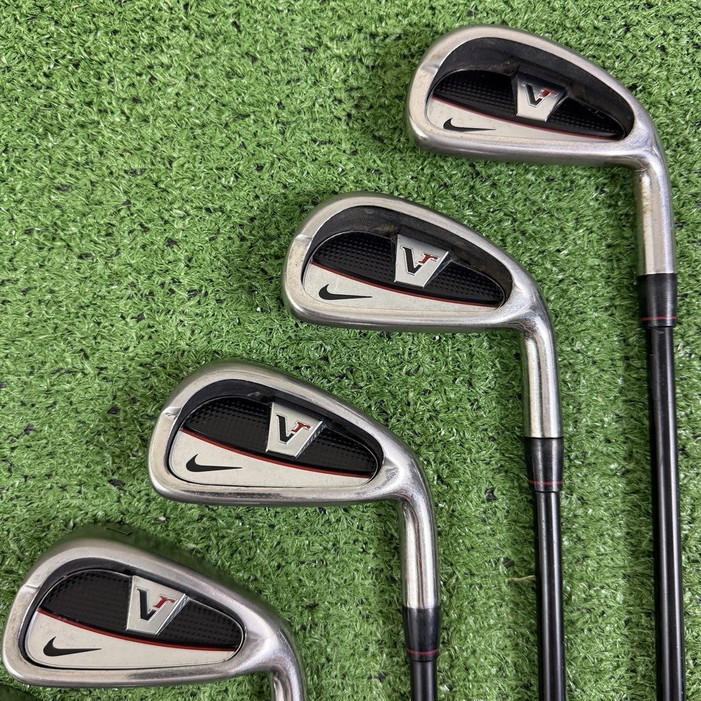 Nike VR Victory Red Full Cavity Iron Set 4-PW AW UST Mamiya Senior