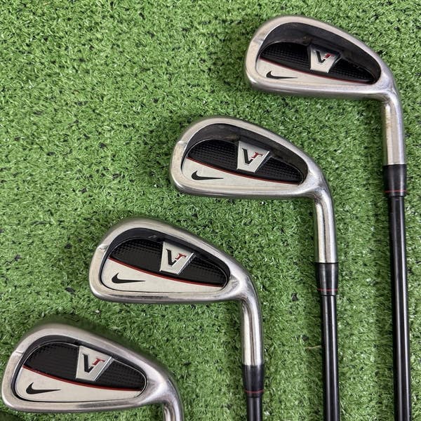 Nike VR Victory Red Full Cavity Iron Set 4-PW AW UST Mamiya Senior