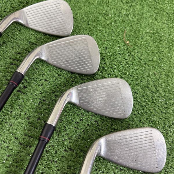 Nike VR Victory Red Full Cavity Iron Set 4-PW AW UST Mamiya Senior