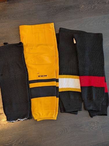 Assorted Hockey Socks ($10 each)