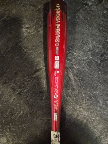 2025 DeMarini Voodoo One Alloy USSSA Certified Bat (-10) 17 oz 27" (Used)