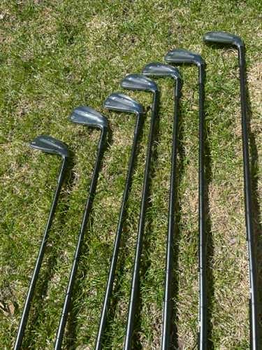NEW Men's 2025 TaylorMade P-790 Right Handed Black Iron Set Stiff Flex Steel Shaft (New)