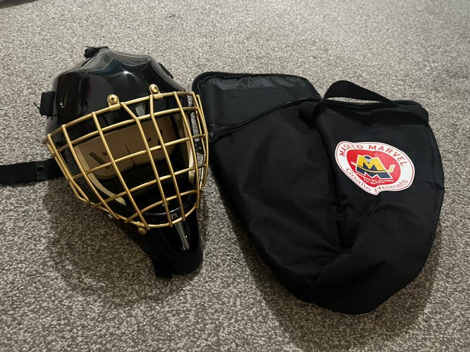 Junior Masked Marvel Bandit Goalie Mask (Used)