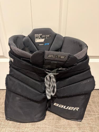 Intermediate Large Bauer Elite Hockey Goalie Pants (Used)