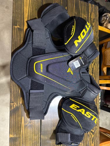 Small Senior Easton Stealth 55S Shoulder Pads (New)
