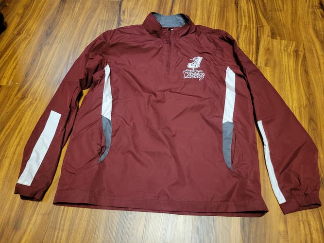 Augusta Sportswear Johnstown Warriors Hockey 1/4 Zip Pullover Jacket, Tag Size Adult Medium