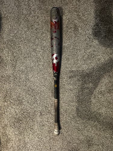 2015 DeMarini Voodoo Overlord Hybrid BBCOR Certified Bat (-3) 30 oz 33" (Used)