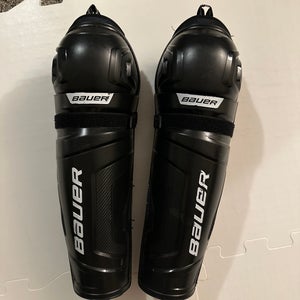 Senior Bauer X 16" Shin Pads (Used)