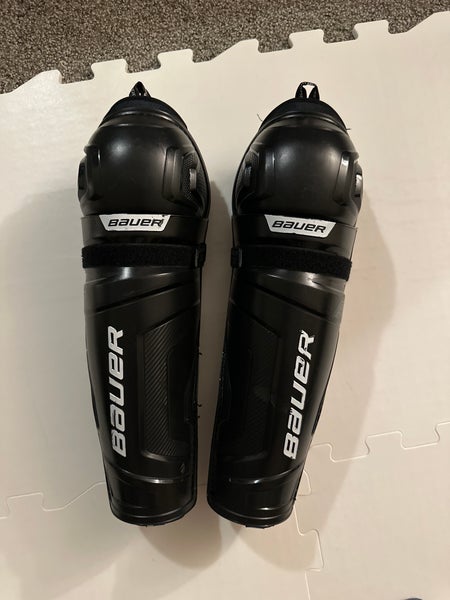 Senior Bauer X 16" Shin Pads (Used)