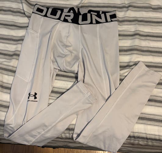White Medium Men's Under Armour Compression (Used)
