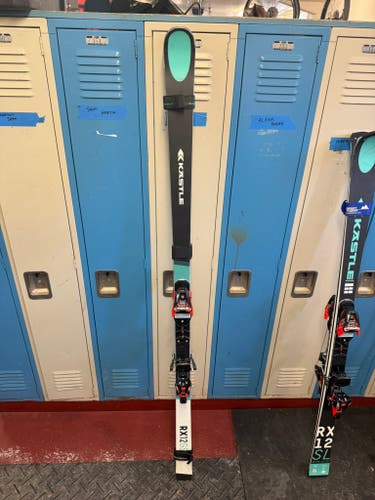 Men's 2023 Kastle 193 cm Racing RX12 Skis With Bindings Max Din 18 (Used)